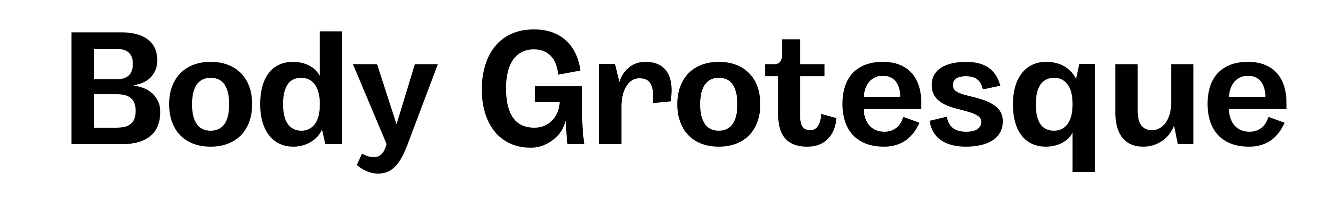 Body Grotesque